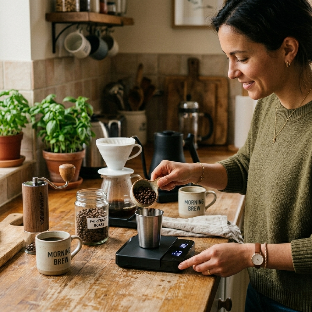 AromaScale – Präzisions-Kaffeewaage mit Bluetooth