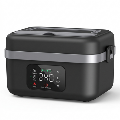 Luno – Kabellose, wiederaufladbare Lunchbox mit Selbsterwärmung