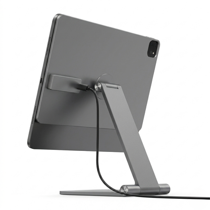 MagnoStand – Magnetischer iPad Ladeständer aus Aluminium