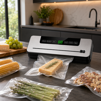 FreshLock – Kompaktes Vakuumiersystem für den täglichen Gebrauch