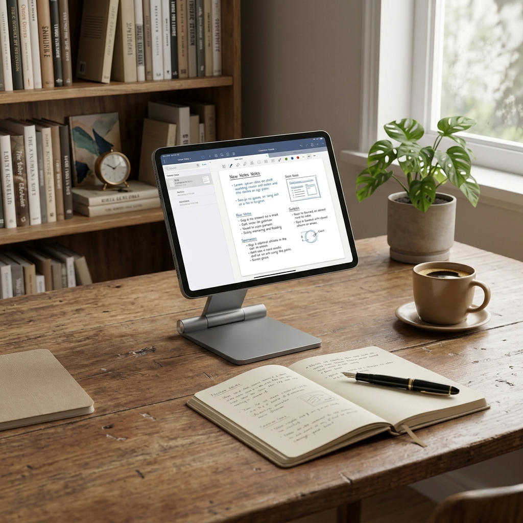 MagnoStand – Magnetischer iPad Ladeständer aus Aluminium