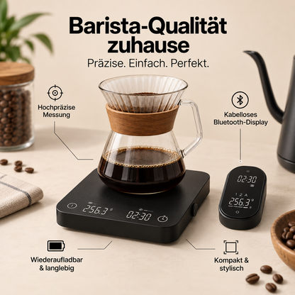 AromaScale – Präzisions-Kaffeewaage mit Bluetooth