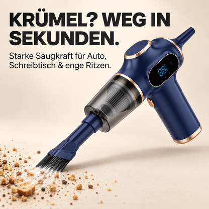 Vento – Kabelloser High-Power Mini-Staubsauger